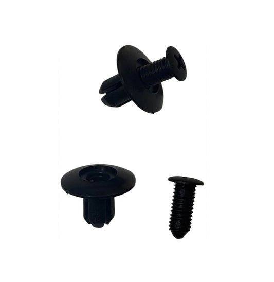 100x Kunststoff Nieten Clips – Spreiznieten für Innenverkleidung & Stoßstangen