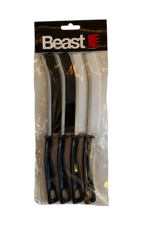 Bürstensatz Nylon 4tlg – Reinigungsbürsten 235x5mm für Werkstatt & Haushalt