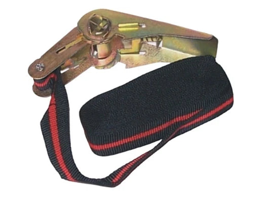 Spanngurt 5m x 25mm – Lagerstreifen mit Ratsche 250kg Zugkraft