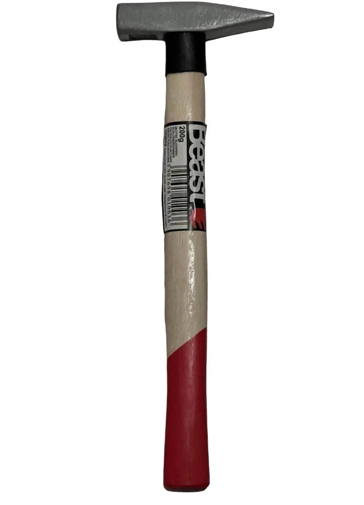 Schlosserhammer 100g / 200g / 300g – Hammer mit Holzstiel