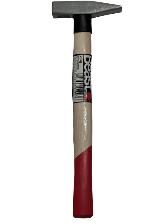 Schlosserhammer 100g / 200g / 300g – Hammer mit Holzstiel