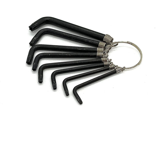 Torxschlüssel Set 8tlg. | Winkelschlüssel T10–T40 Torx Satz Werkzeug