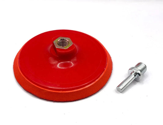 Klett Schleifteller 125 mm / 150 mm M14 – Polierteller Klettscheibe